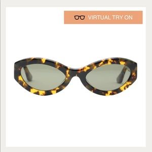 Christopher Cloos x Elsa Hosk Tortoise Shell Sunglasses